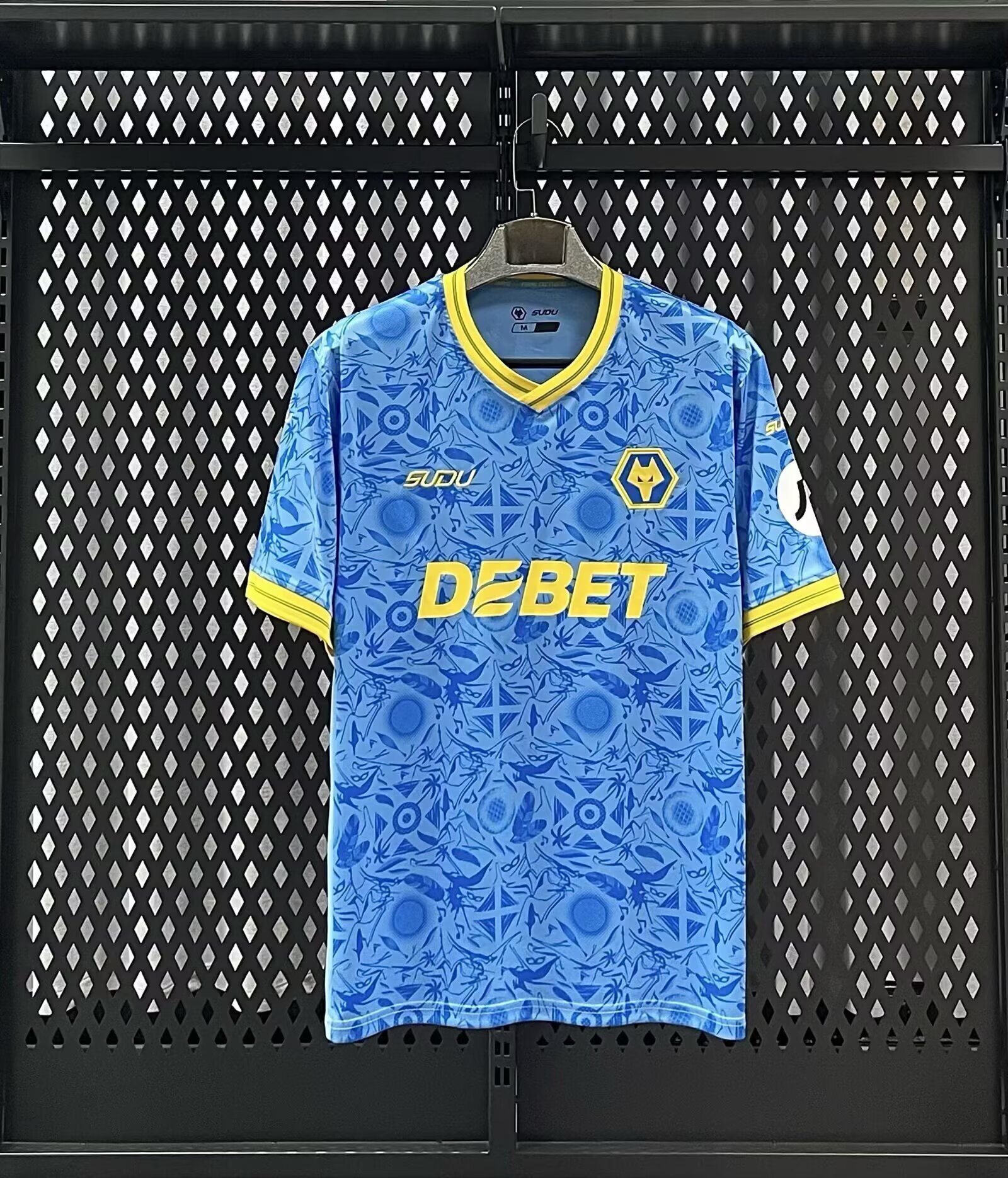 AAA Quality Wolves 25/26 Third Blue Soccer Jersey